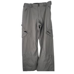 BURTON men's 34-38 Waist 31" inseam insulated snow pants cargo pockets ski board